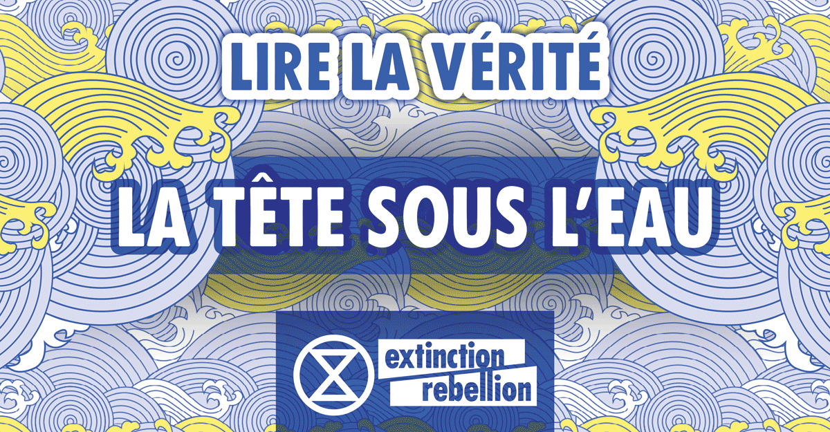 xrFrance's tweet photo. "La tête sous l’eau !" 🤿
Depuis la révolution industrielle, les activités humaines ont fait augmenter la concentration en CO2 dans l’atmosphère de 50% et ont massivement dégradé les écosystèmes.
#ExtinctionRebellion
#Lirelavérité
[1/3] https://t.co/kuh51weiG9