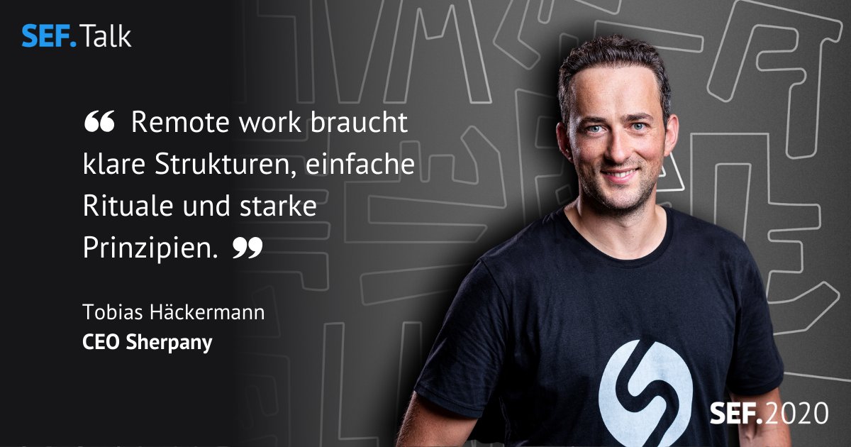 SwissEconomic's tweet photo. Heute um 16 Uhr findet der vierte #SEFTalk statt, der zugleich den Abschluss unsere Online-Serie zum Thema #remotework bildet. Nicht verpassen!
Infos und Anmeldung: https://t.co/SDHzIBwalb
#SEF #homeoffice @cleverclip @sherpany @BeekeeperSocial https://t.co/VKaa3EzLT2