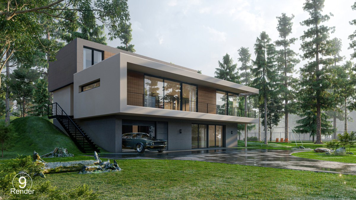 9Render's tweet image. Exterior scene
Workflow : Sketchup &amp;amp; Lumion 10
model : 3D warehouse
3D : 9render
รับทำภาพ Perspective , Animation
รับสอน Vray , Lumion สอนสด / สอนออนไลน์
Contact : 084 702 3713 , id line : 9render
 #เรียนออนไลน์ #สอนvray #สอนLumion #perspective  #interiordesign #architecture