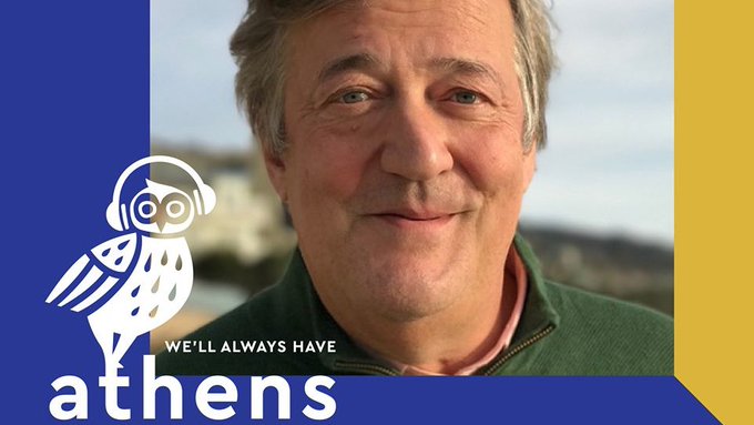 Greece in UK (@greeceinuk) on Twitter photo .<a href="/CityofAthens/">This is Athens</a> launches a brand new podcast series titled “We’ll Always Have Athens” inviting stellar guests to lead an audio trip of #Athens. The series kicks off with renowned British actor, comedian and writer <a href="/stephenfry/">Sir Stephen Fry</a>.
🎙️thisisathens.org/whats-new/this… .<a href="/CityofAthens/">This is Athens</a> launches a brand new podcast series titled “We’ll Always Have Athens” inviting stellar guests to lead an audio trip of #Athens. The series kicks off with renowned British actor, comedian and writer <a href="/stephenfry/">Sir Stephen Fry</a>.
🎙️thisisathens.org/whats-new/this…
