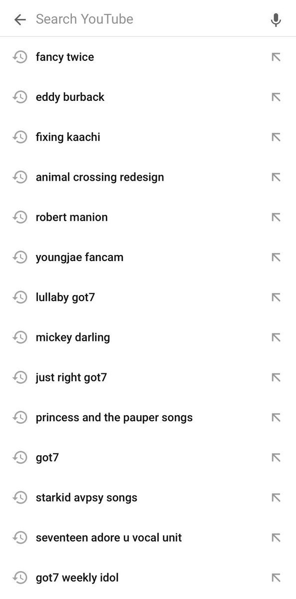 todanceagain's tweet photo. the mess / the yt history https://t.co/Tlq0fVb7TU