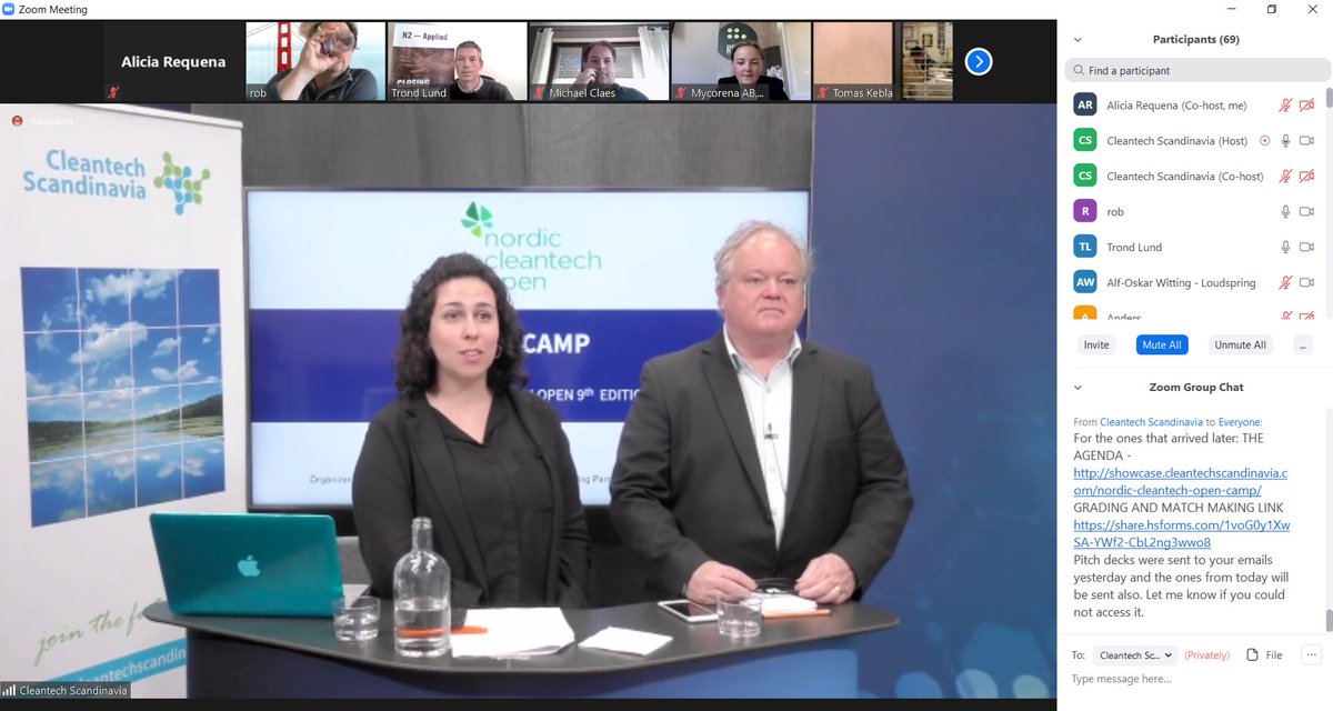 CTScandinavia's tweet photo. Happening right now!
The 2nd session of THE CAMP, which is really a marathon of pitches from all over the Top companies from the Nordics and Baltics.
High attendance in the virtual event - which is great sign for businesses moving forward in Covid-times.
Great show, everyone! https://t.co/yJPVFWR5ln