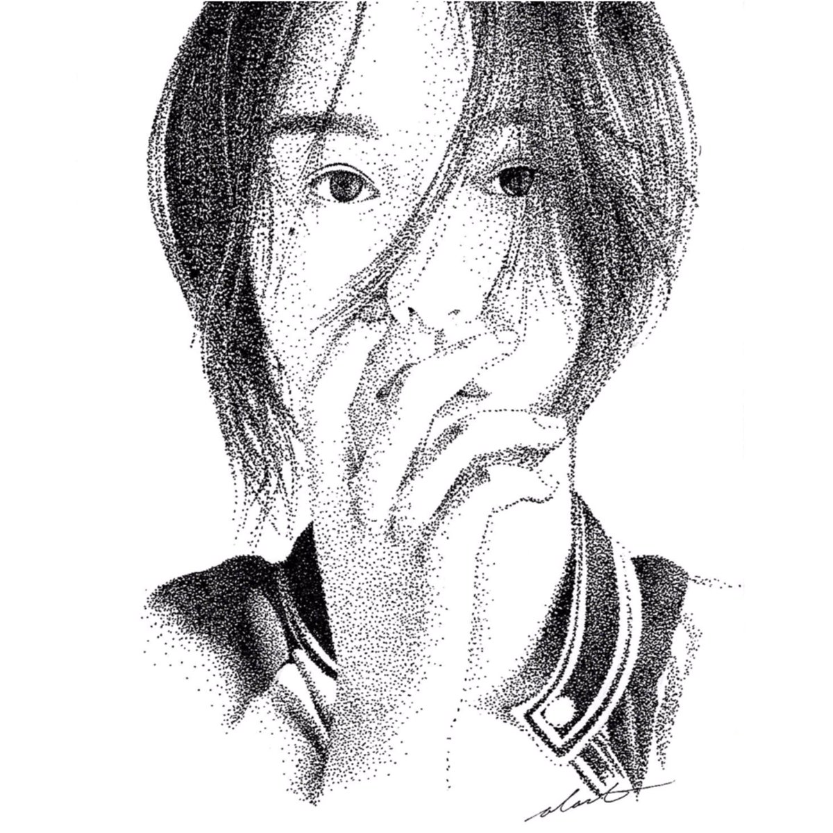 aLisaviLLe's tweet photo. Terlalu cantik buat di gambar, jadinya ga mirip tapi berusaha bikin sampe kelar #YouthWithYou2 #青春有你 #zhaoxiangtang #xiaotangzhao #赵小棠 #小棠 #youthwithyou #pointilis #fanart https://t.co/xHKQcG6G2i