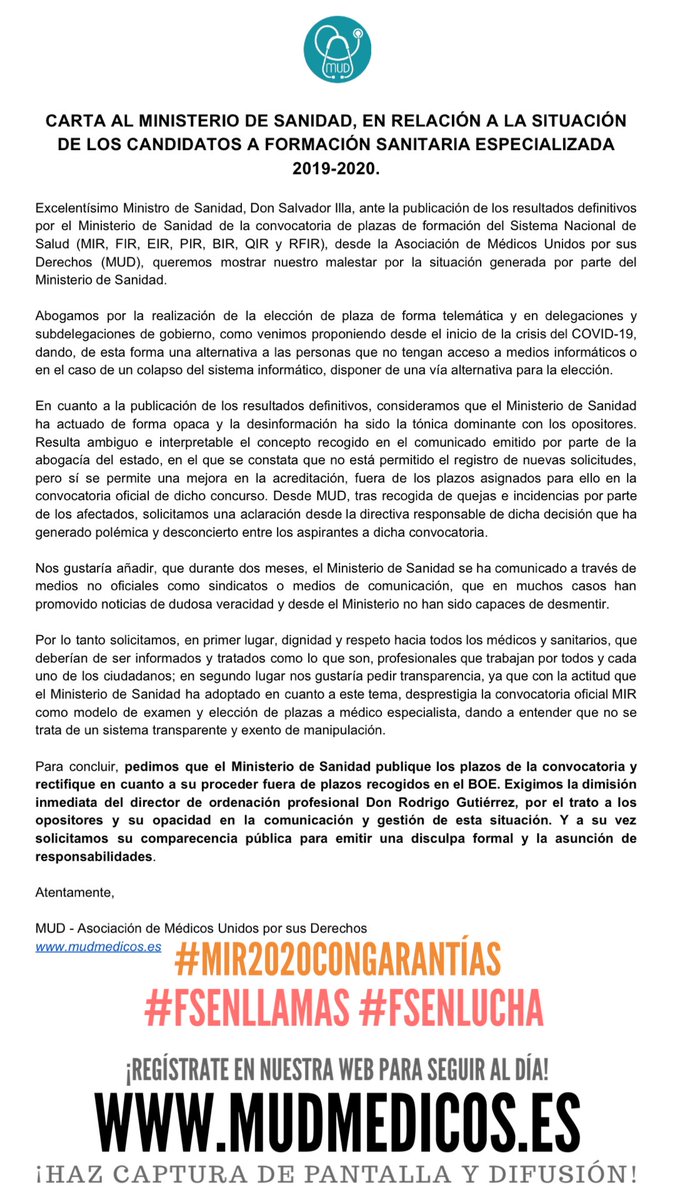 MUDmedicos's tweet photo. @diariomedico @redaccionmedica @Medicilio @MdcnCabreada @mlalanda @Nopanaden @MDiazFuentes @SergioVanoG @DoctorCasado @alberto_jg @drjmsalas https://t.co/jCRY1DpQeu