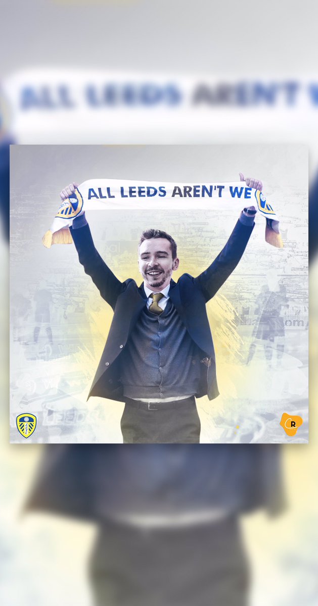 CRDesign9's tweet photo. Les joueurs, les supporters, les viewers ne l’oublieront jamais ! Un grand merci pour tout Coach Bizot alias @DominGo 🔥⚽️  
#Leeds #LeedsUnited #CoachBizot #Design #Merci #Remember https://t.co/LkEGidF3gY