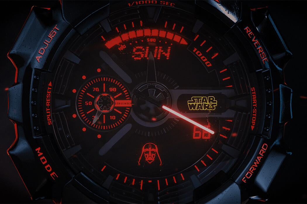 Concepto de reloj G-SHOCK de Star Wars
nopuedocreer.com/36749/concepto…