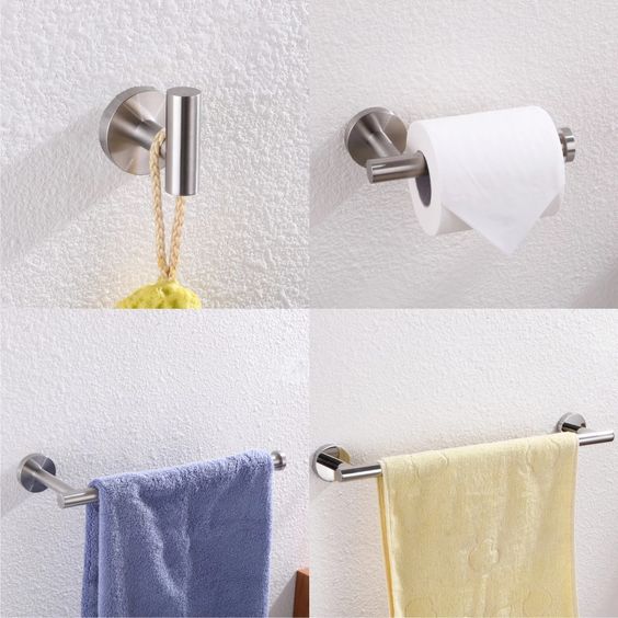 Bathroom Hardware &amp; Accessories You'll Love in 2020 Bathroom Hardware | Towel Hook Bathroom Hardware | Toilet Paper Holder Bathroom Hardware | Towel Ring Bathroom Hardware | Towel Bar #Towel #Hook #Toilet #Paper #Holder #Ring #bathroom #hardware