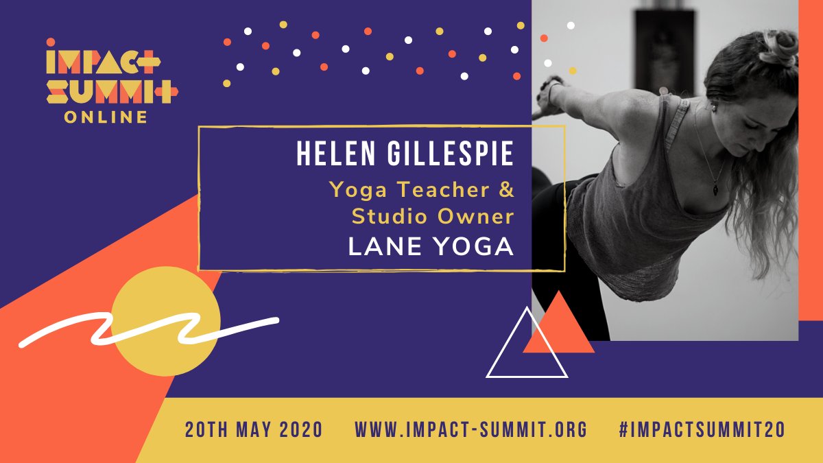 ImpactSummit_'s tweet photo. 🧘 Wellness sessions 🧘

Take a moment to unwind and re-energise at #ImpactSummit20!

✨ @andrewjohnson, Therapist &amp; Coach
✨ Helen Gillespie, Lane Yoga
✨ Ross Paterson, @SynergyGyms 
✨ Sarah-Alexandra Teodorescu, Calm On Canning Street

More info 🔗 https://t.co/uInv43YOzp https://t.co/YIFAM1XjyK