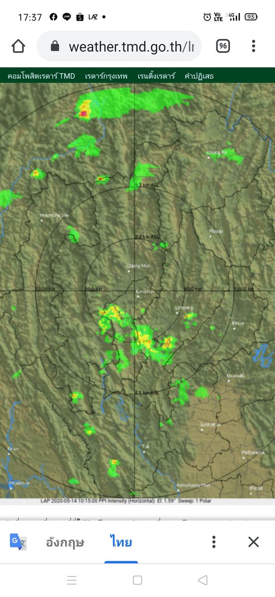 ฝนกำลังจะตก ขอให้ตกด้วยความชุ่มชื่นเน่อครับ ลำปางผู้นๆ