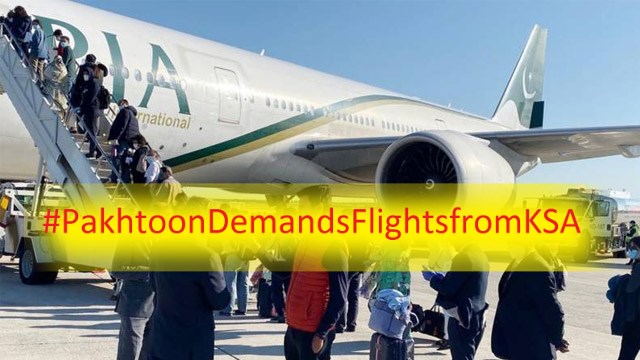 AftabSherpao's tweet photo. Concerned over the plight of Pakistani’s stranded in Saudi Arabia. About 60 percent are labour force from KPK and there are no flights to Peshawar in the schedule shows sheer neglect on the part of the govt/embassy
#FlightsToPeshawarFromKSA
#PakhtoonDemandsFlightsfromKSA https://t.co/aum8ceg0Tk