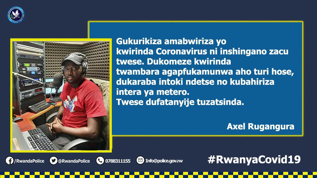 ruganguraaxel's tweet photo. Twirinde twese twubahiriza gahunda za leta #agapfukamunwa #gukaraba #intoki tunatahe kare! @Rwandapolice #RwOT @Rwanda_Sports @RwandaHealth https://t.co/cPJBWmRKOs
