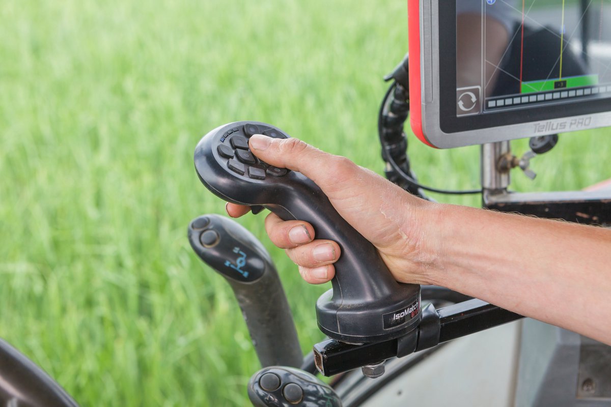 iM_Farming's tweet photo. A total of 44 function assignments can be mapped to the #IsoMatch Grip's button. Giving you full control at your fingertips. Want to learn more? Check the link; https://t.co/gTUwAuanRo #kverneland #IMfarming #farming https://t.co/AznBrwNxKp