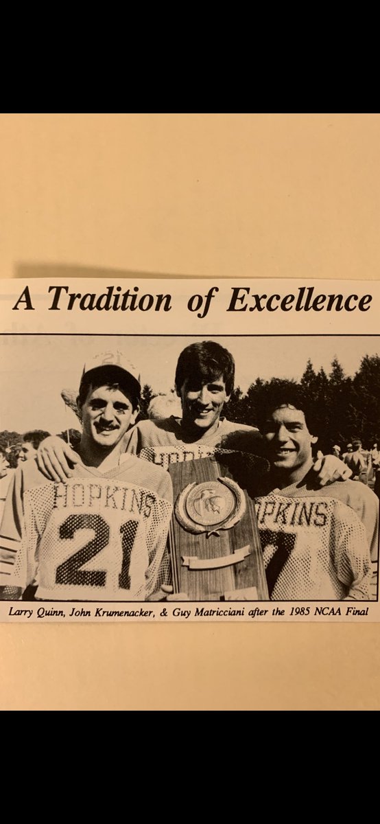 rblument1's tweet photo. #TBT Thanks to Larry Quinn for his decades of devotion to 🥍as an outstanding player &amp; volunteer Asst. Coach. Shown here with teammates John Krumenacker &amp; Guy Matricciani, #21 won 2 NCAA titles &amp; 3 Championships with Team USA. He has mentored countless youth &amp; college ‘keepers. https://t.co/1kGXdxpNG6
