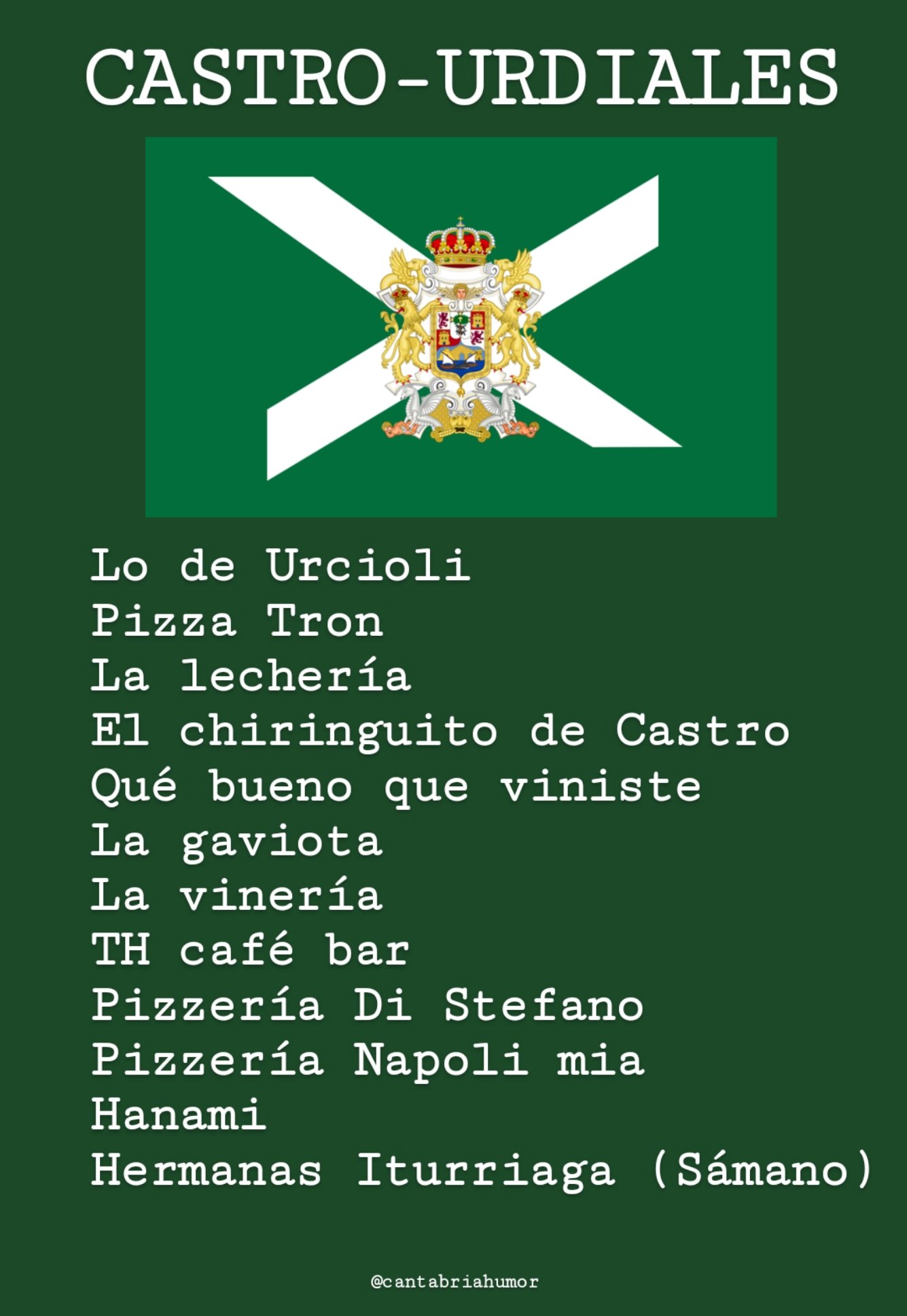 Humorcantabria Aqui Os Traemos La Primera Recopilacion De Establecimientos Abiertos Comida Para Llevar En Cantabria Yoapoyoelcomerciolocal T Co Xosrbeicae