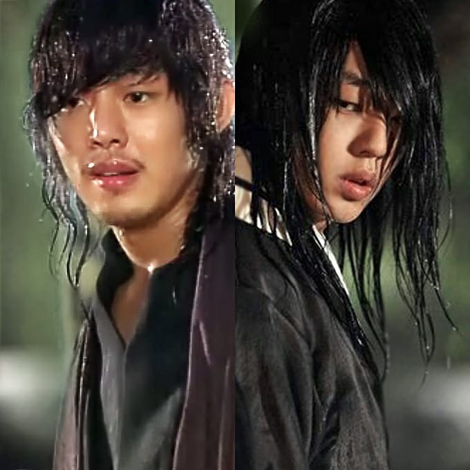yoowillsee's tweet photo. Today's #yooahin_vote
will be wet wet wet.
Photo battle between Gael-oh
from #sungkyunkwanscandal and Heuk-san from #strongestchilwoo
#YooAhIn #umhongsik #hongsick #최강칠우 #흑산 #moonjaeshin #성균관스캔들 https://t.co/H1mqkSTrqa