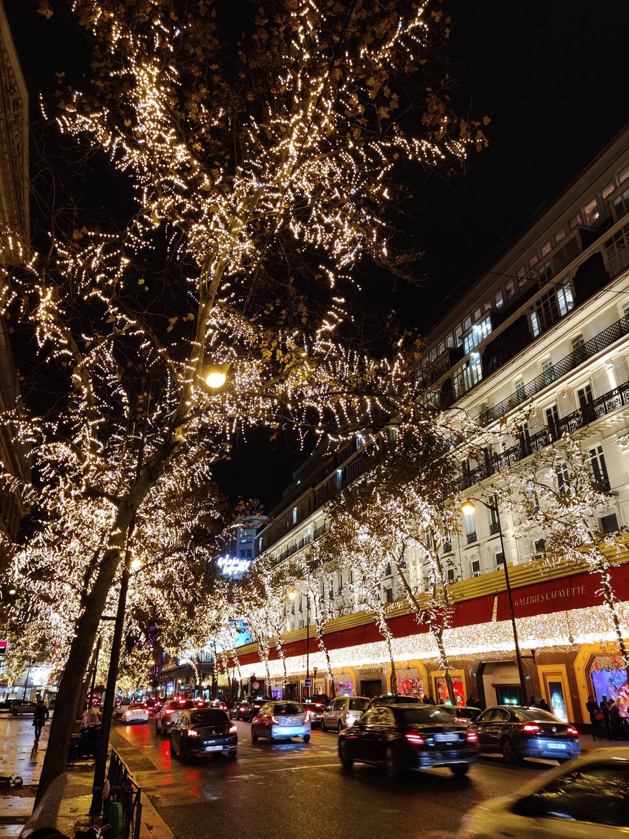 7. Galeries Lafayette This one is more for shopping afficianados. But night scene here is beautiful!