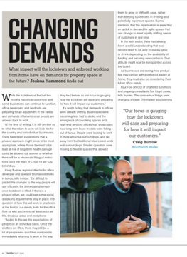 FoxLloydJones's tweet photo. Office developers & landlords are preparing for an adjustment to occupier needs once staff are allowed back to the workplace. Paul Fox gives his thoughts to @insideryorks. Read the full article here… #LeedsProperty #Landlords #OfficeDevelopment #Propertry #FoxLloydJones https://t.co/J3gRxRtnt9
