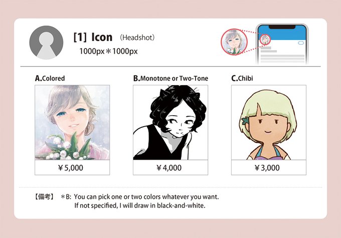 Here is a list of estimated prices for your reference. This is just a rough guide, so please use it as a reference when making a request!
You can also read more about how to place an order here.
https://t.co/iWIikypoNB 