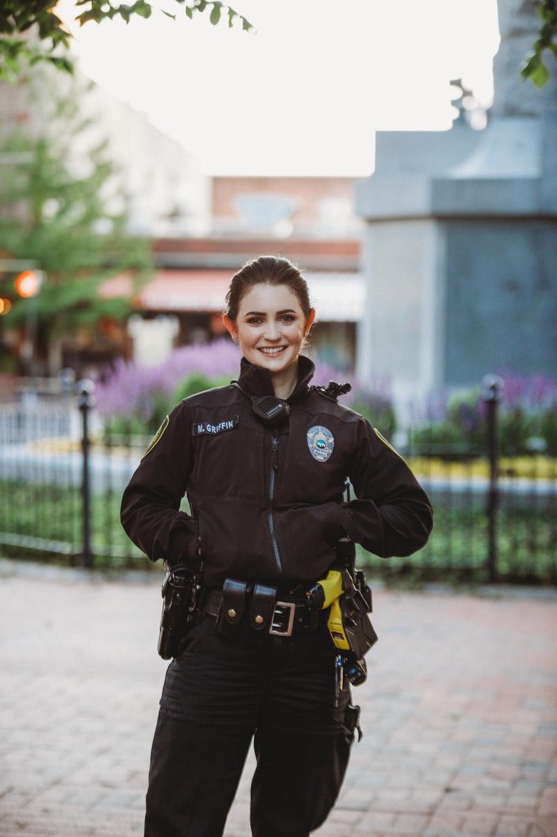 AshevillePolice's tweet photo. We would like to give a shout out to the Asheville Portrait Company for highlighting our officers as a part of the photographer's pandemic photo project. 
#CovidKindness #Community #Asheville #NationalPoliceWeek https://t.co/Bo76JdTusp