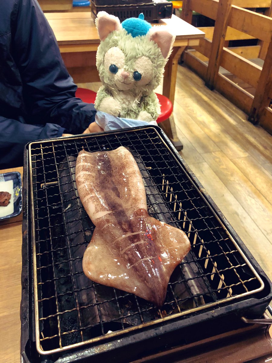 いか🦑
高田馬場で忘年会の時のお写真🤓
お友達のジェラくん！
#ディズニー　#ジェラトーニ　#ジェラ