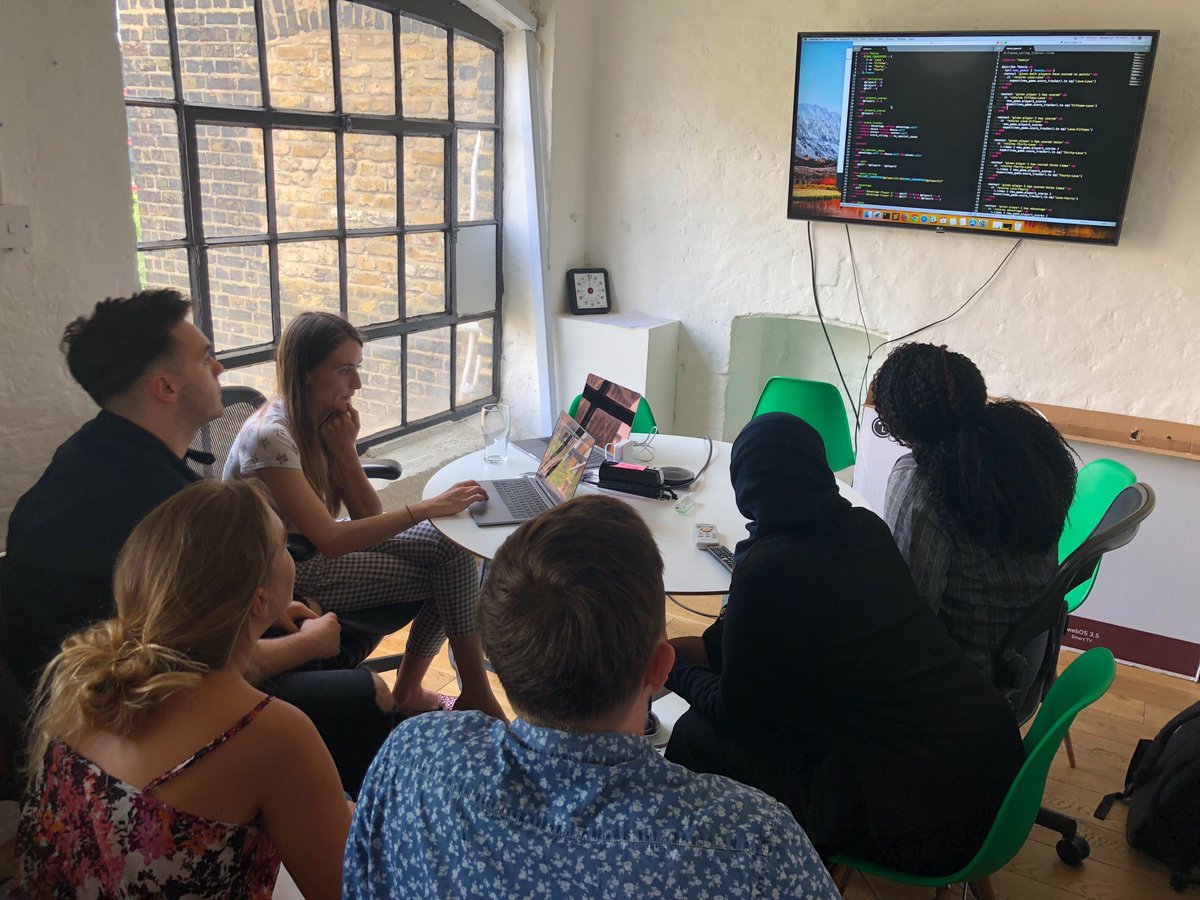 madetech's tweet photo. We're getting ready to open applications for our 2020 Academy! 🎉 Whether you taught yourself to code or have a degree in Computer Science, this programme is a great opportunity to learn from people who care about the software they develop. 

#SoftwareEngineer #LearnTech https://t.co/BzemNQEYHZ