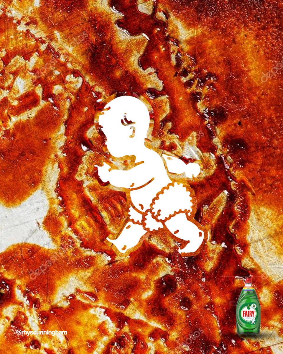 rhyscunningham's tweet image. Brief: Advertise Washing Up Liquid

@OneMinuteBriefs  #advertising #creative #fairyliquid