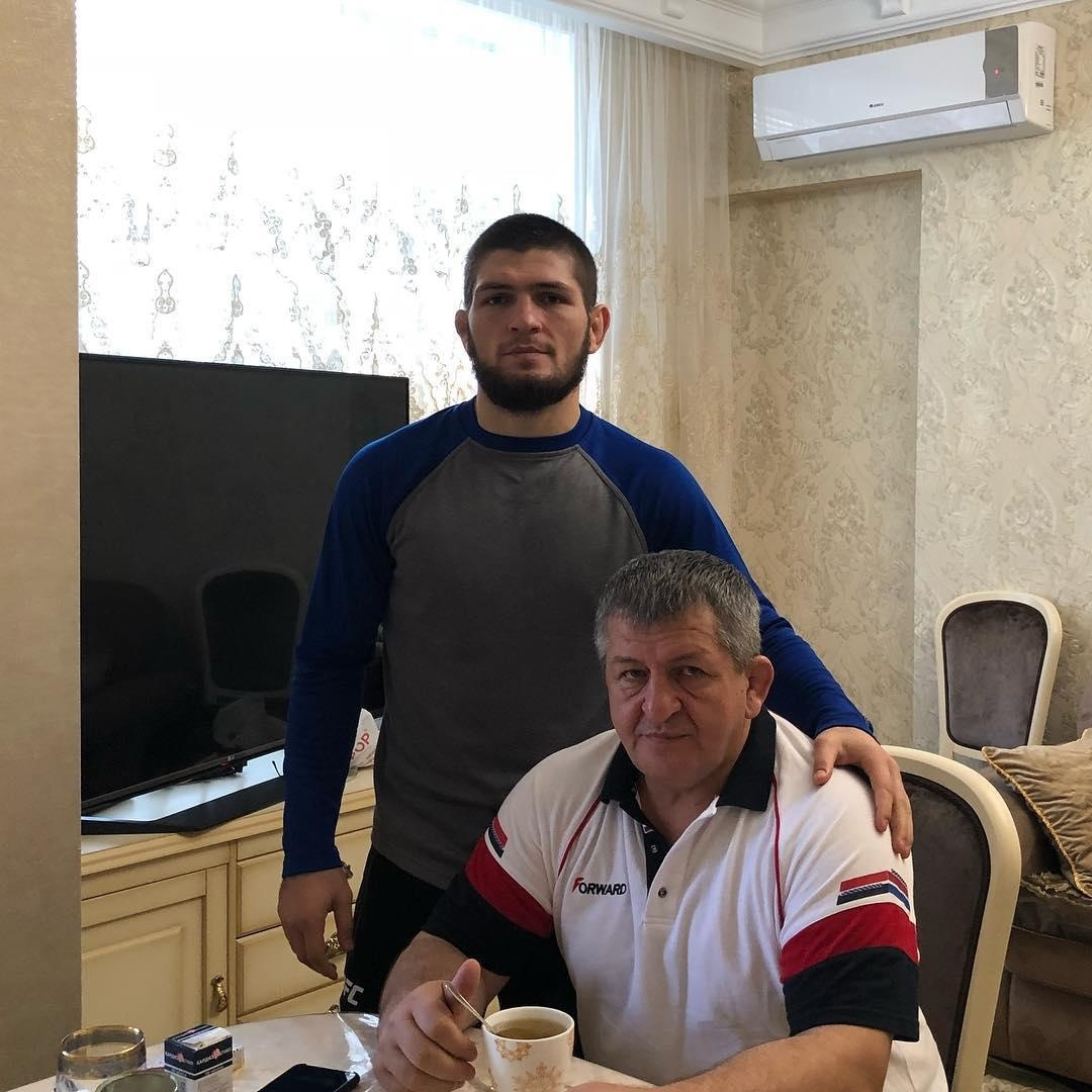 Отец Хабиба Нурмагомедова