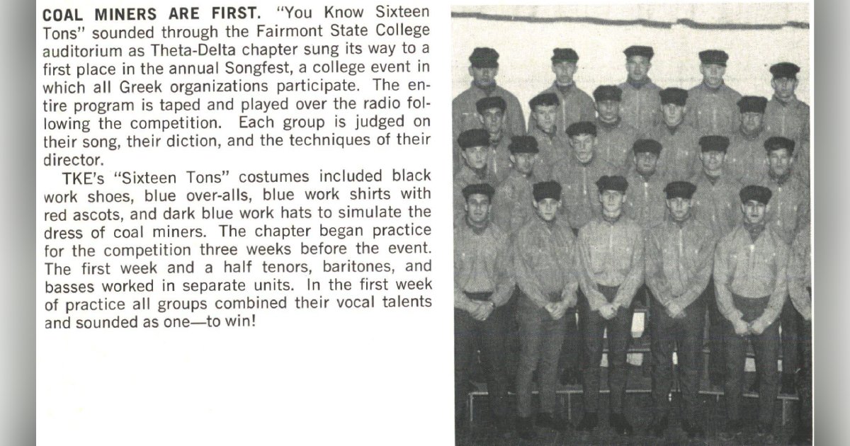 TKE_Fraternity's tweet photo. On This Day 1960: Theta-Delta (@FairmontTKE) at Fairmont State University was founded. Happy 60th! https://t.co/jju5GVbeqe