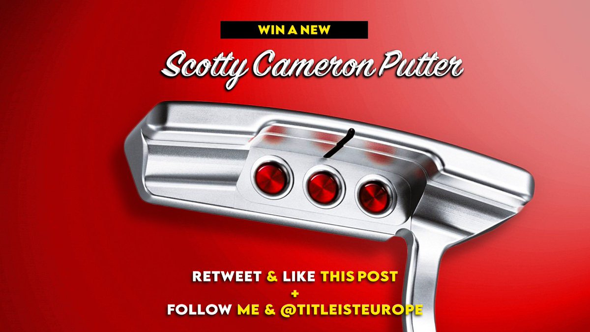 Peter Finch (@peterfinchgolf) on Twitter photo SCOTTY CAMERON GIVEAWAY! For a chance to win a new Scotty follow me and <a href="/TitleistEurope/">Titleist Europe</a> retweet and like this post. YOU ONLY HAVE 8 HOURS TO ENTER! Draw made today 8pm BST #golf #giveaway SCOTTY CAMERON GIVEAWAY! For a chance to win a new Scotty follow me and <a href="/TitleistEurope/">Titleist Europe</a> retweet and like this post. YOU ONLY HAVE 8 HOURS TO ENTER! Draw made today 8pm BST #golf #giveaway