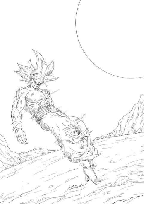 お線画 