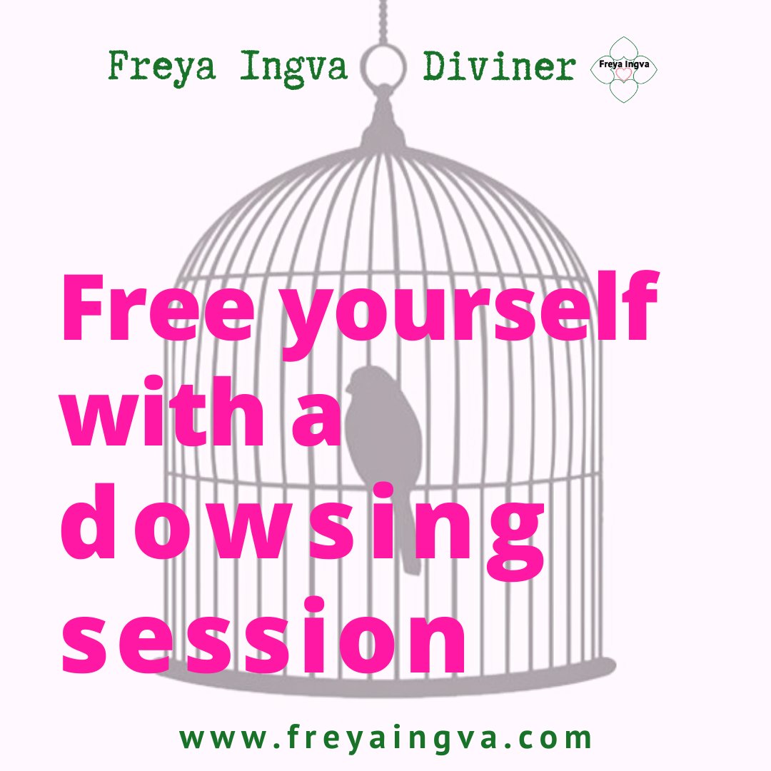 FreyaIngva's tweet photo. Free yourself with #remotedowsing
Choose right! I can #dowse #remotely & #help you
#diviner #divining #dowser #dowsing #dowsingremotely #freedom #cage #energy #flyingoff #session #free #safe #solution #direction https://t.co/YjwGIag7U1
