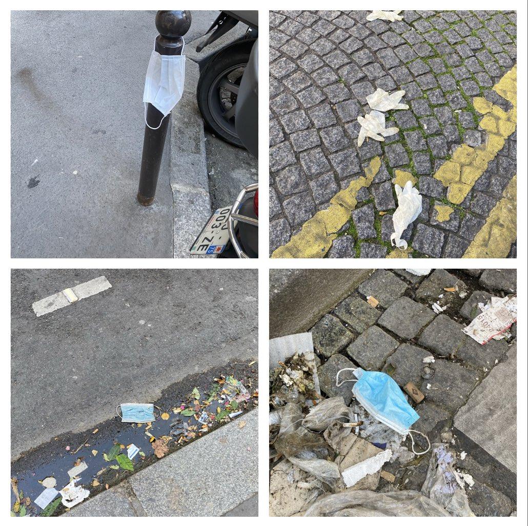 eboueursdeparis's tweet image. Nous devions leurs distribuer des balais, ils ne méritent pas des masques ces gens.