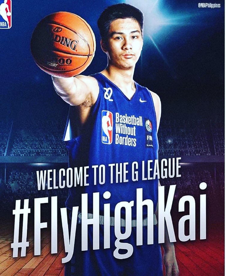 SingsonCarlo's tweet photo. Proud of this hard-working young man. @kzsottolive continues to be a role model for today’s youth. From #JrNBAPH to #BatangGilas 🇵🇭 to training in the USA, to now the @nbagleague , he’s shown the dedication, hard work, humility to succeed at all levels. Good luck Kai! #FlyHighKai https://t.co/aRc57uVO55