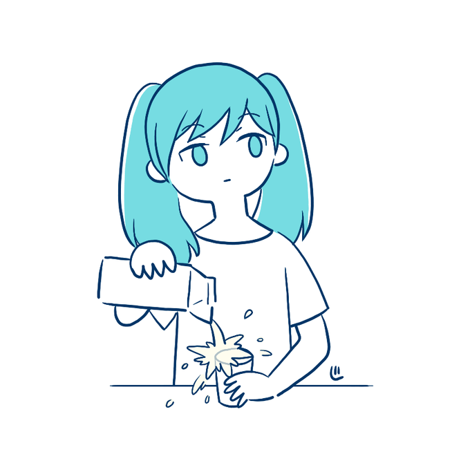 よそ見ミク 