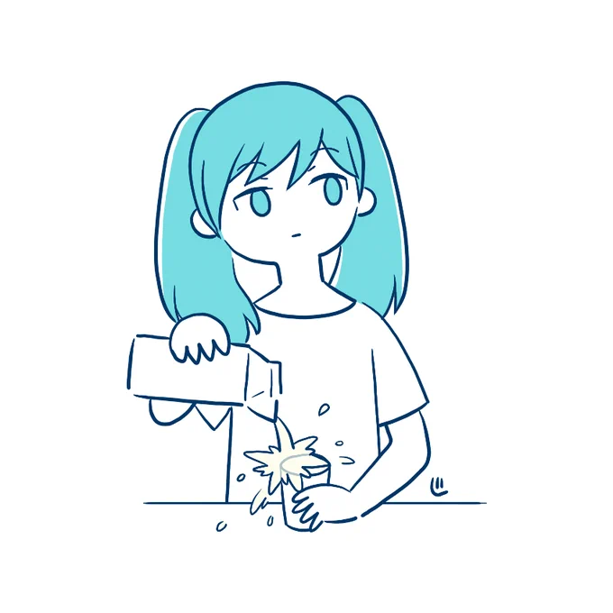 よそ見ミク 