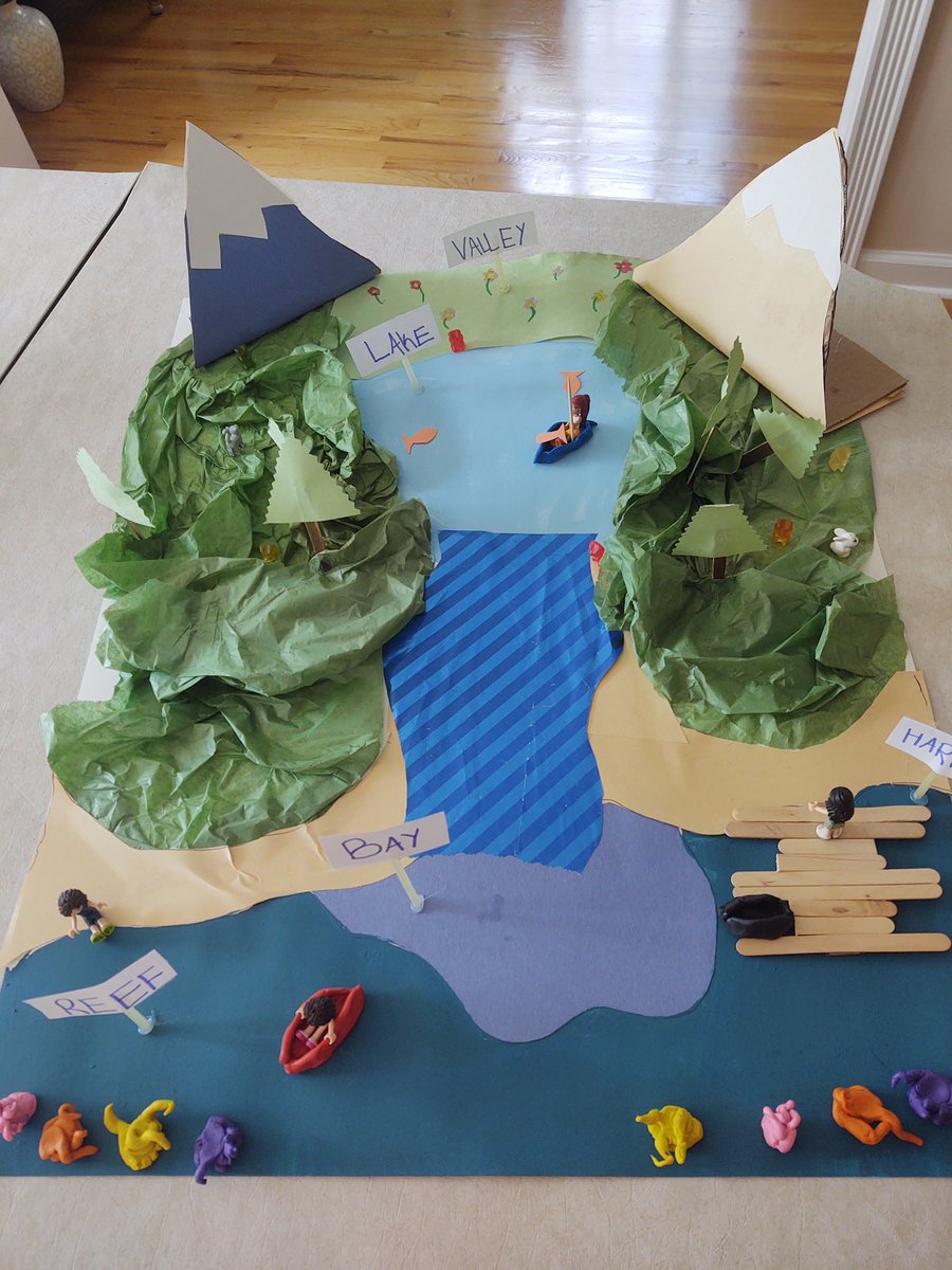 cariweinberger's tweet photo. Lauren gets it when it comes to creating her 3D landforms! Outstanding work! #engineer #proudteacher #3dplanets #mtesdragons https://t.co/OBjNlPWJUh