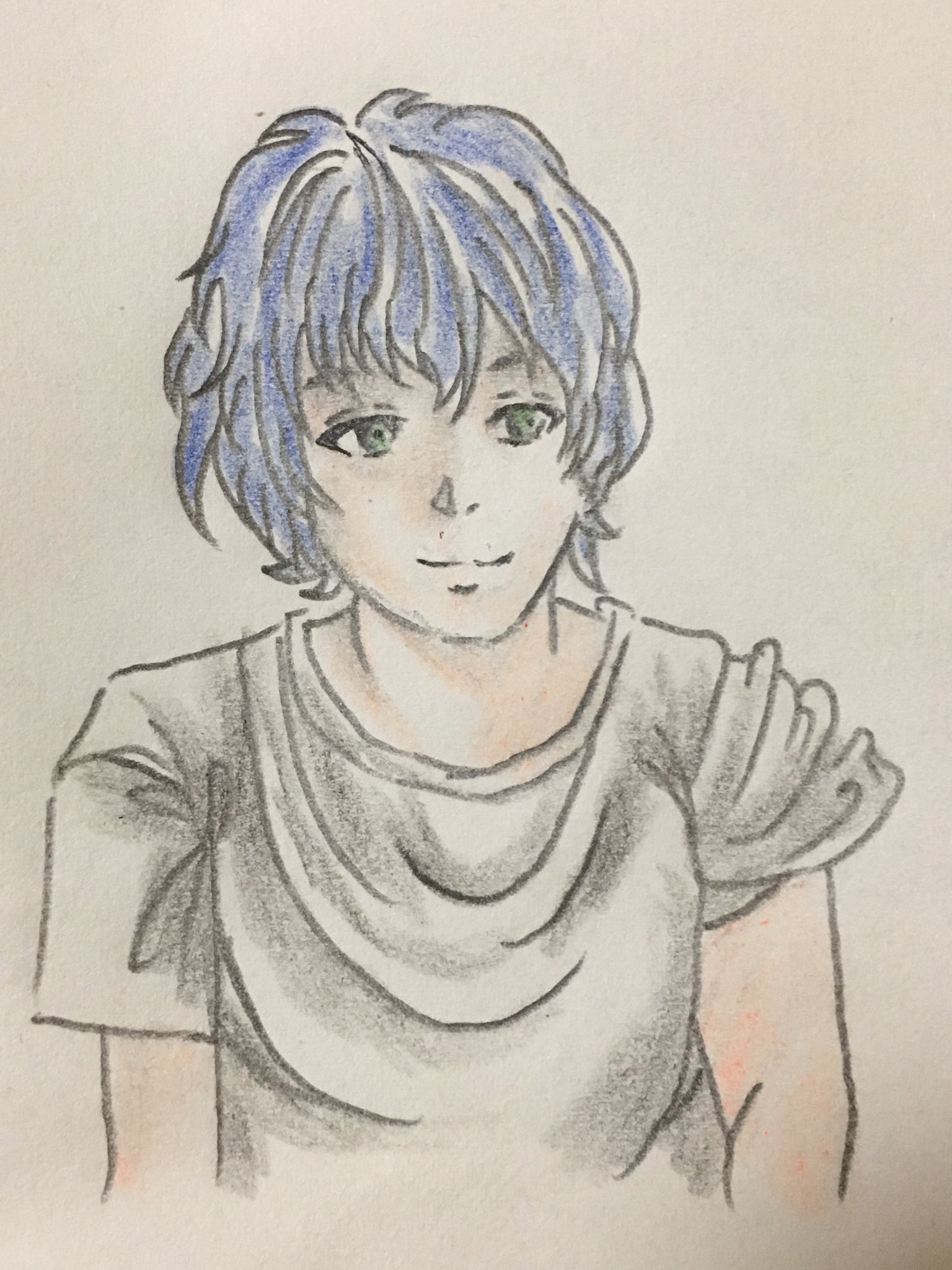 ノブユキ 僕は高校に入るまで 男キャラしか描けなかったんです たまたまミスドの旗看板に江口寿史先生のイラストを見てドキッとしました あの衝撃は無かった それからパイちゃんやリリアやら練習の日々 今は女の子達が多いですが 昔は苦手だったん