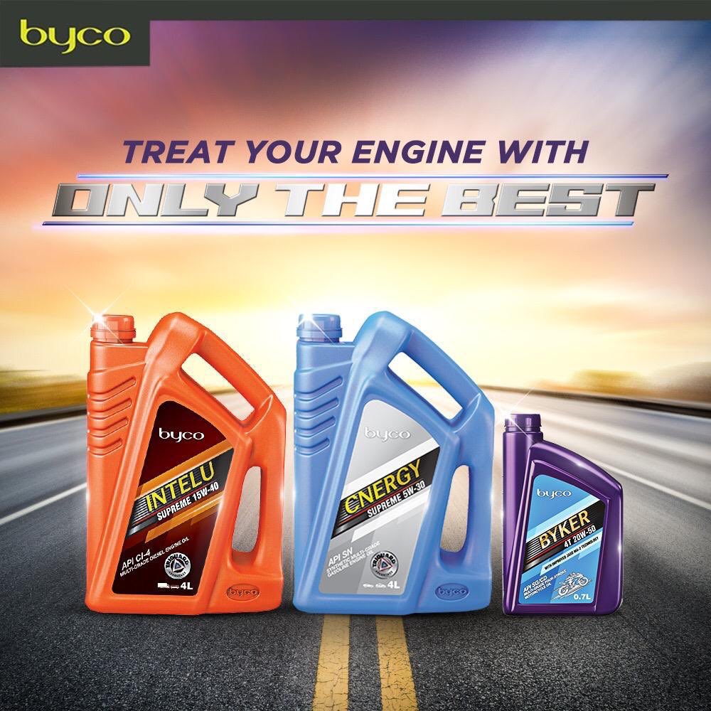 cnergyicopkltd's tweet photo. Byco is committed to providing you with the highest quality engine oils. Byco Automotive Lubricants keep your engines clean and running at peak performance.
#BycoPetroleum #BycoBeTheChange #BycoLubricants #Intelu #Cnergy #Byker https://t.co/IxI2zTmwiD