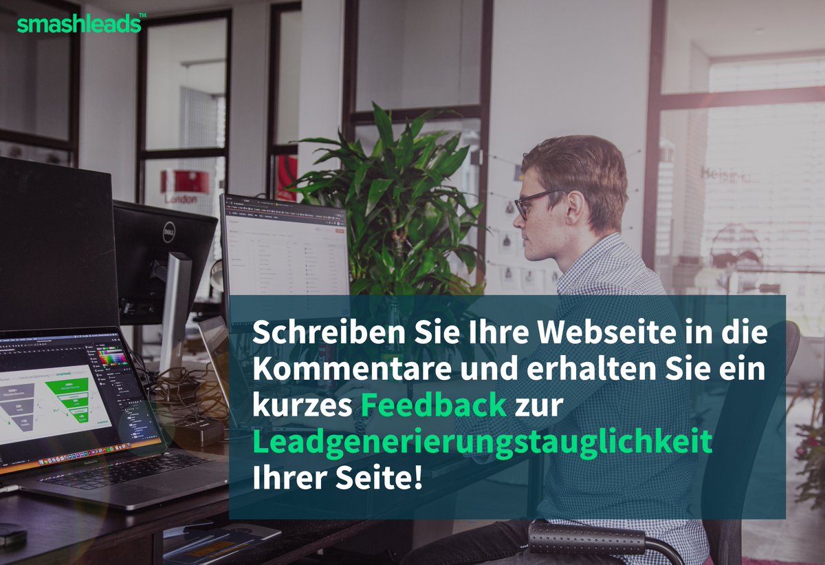 Ist Ihre Webseite für die Leadgenerierung optimiert? Wir sagen Ihnen, was Sie verbessern können!

#leadgenerierung #marketing #covidHilfe