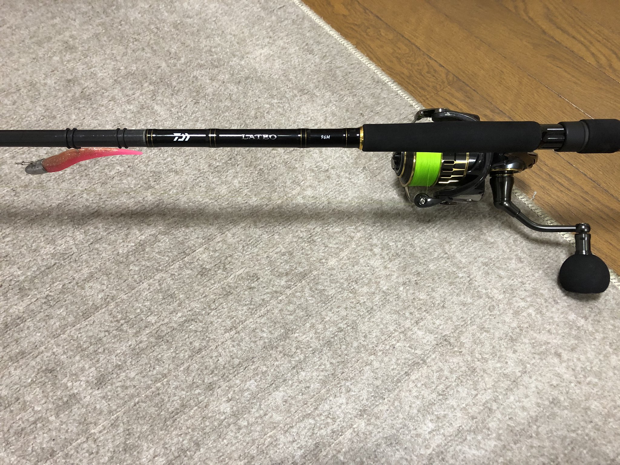 りゅー 明日使用するタックル ロッド ダイワ ラテオ96m リール ダイワ セオリー3500 Pe 不明 1 2号 リーダ 4号 ワーム 静ヘッド ダイワ モアザン ミドルアッパー3 5 狙うはマゴチ ヒラメ シーバス 釣れますようにッ T Co Yg3aniay25