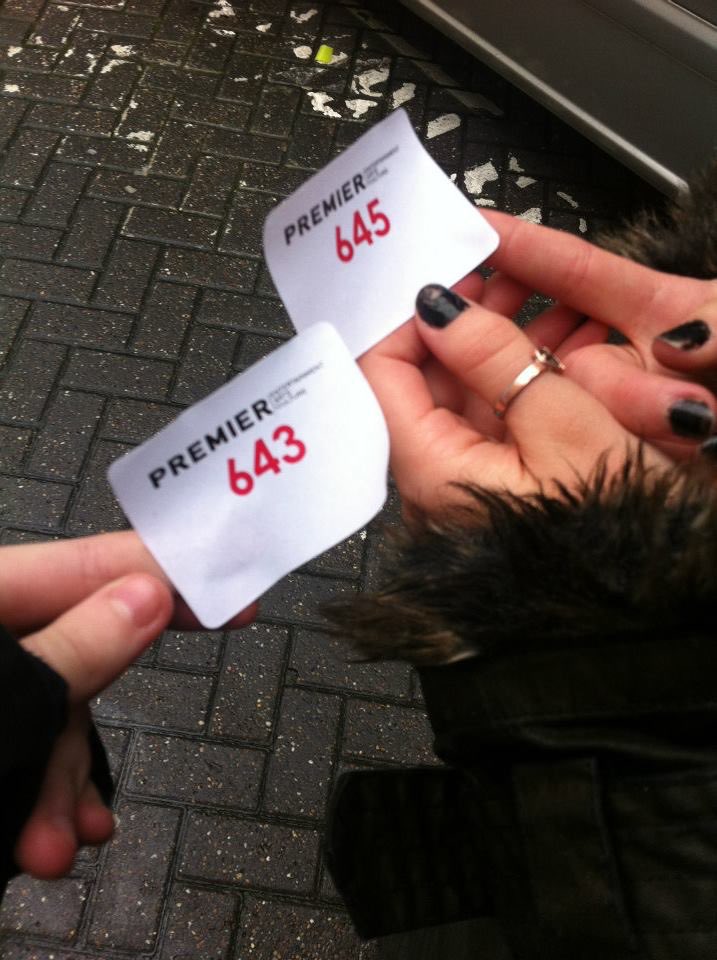 We arrived at Leicester Square around 11:30am and were given our numbers then placed in pens right by the Odeon entrance. We waited there in the rain until 5pm when the premiere kicked off. Shoutout to my parents and cousin for enduring that so I could live my dream 