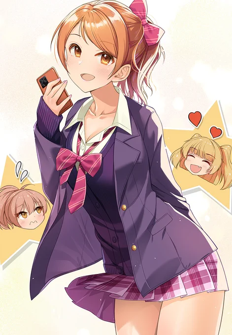 【金デレ155.5】美嘉の制服☆ 