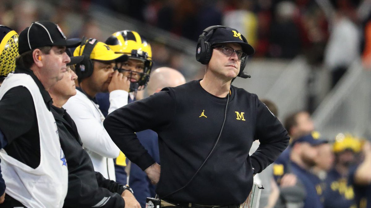 Thread of Jim Harbaugh’s accomplishments as head coach at Michigan: