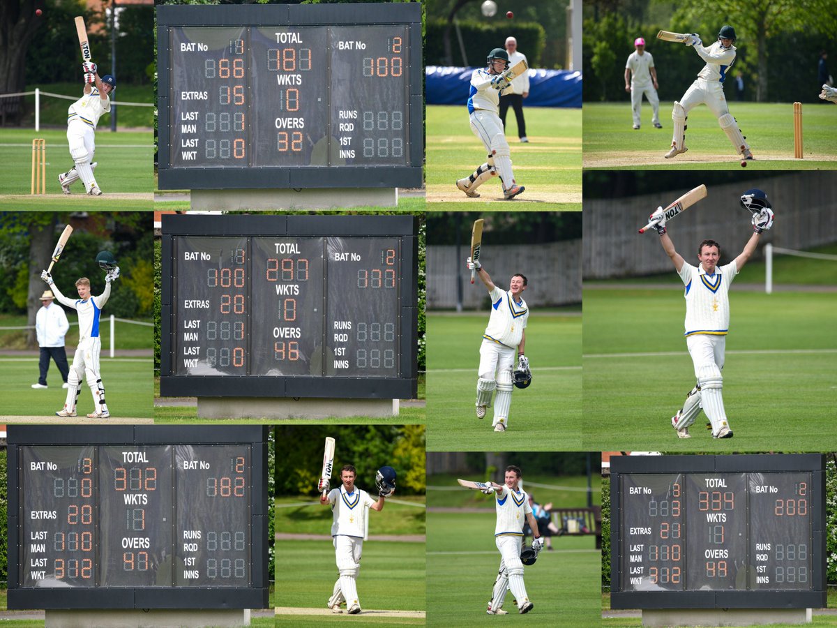 On this day, 14th May 2016 @TeddiesOxford 1st XI played <a href="/abingdonschool/">Abingdon School</a> - Teddies won the toss and elected to bat first, scoring 334-1, <a href="/ben_c64/">Ben Charlesworth</a> 110, <a href="/Woodyboi14/">AJ Woodland</a> 204* <a href="/TeddiesSport/">St Edward's Sport</a> <a href="/CricketOnUpper1/">TeddiesCricket</a> #playhardplayfair