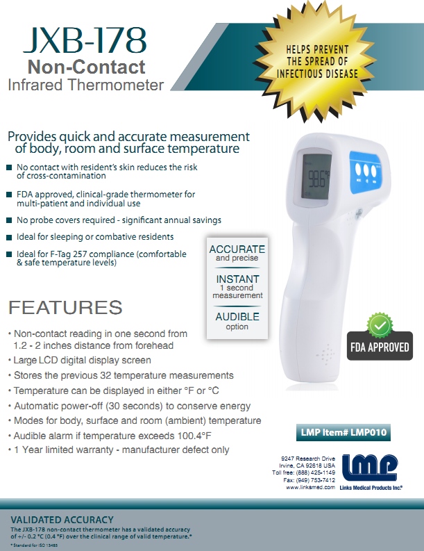 MedResOH's tweet photo. We have Non-Contact Thermometers in stock! If you need these to open your business please give us a call so we can get these to you quickly! 800-860-4716!! #ReOpenAmerica #COVIDー19 #wereinthistogether https://t.co/nZnSXuI1Pu
