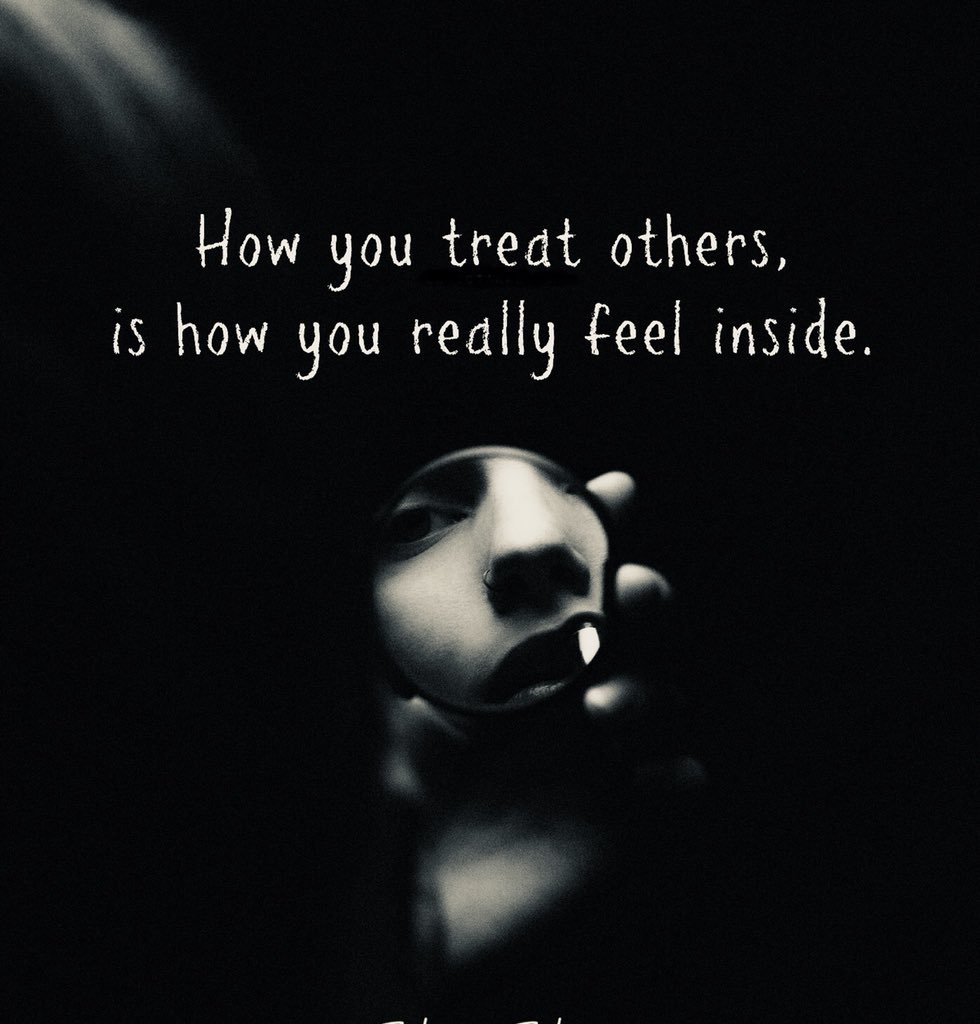 BitterTrueWords's tweet photo. How you treat.. https://t.co/LhVEkkRknb
