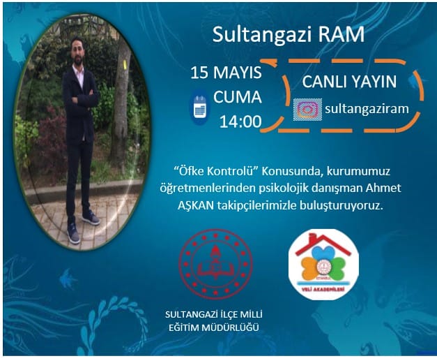 sufaram1's tweet photo. @sultangaziram Instagram adresimizde 15 Mayis Cuma saat 14.00 te canlı yayındayız 
@2525Ibrahim @MAliKaygusuz1 @MebOrgm @istanbulilmem @ziyaselcuk @sultangazimem1 https://t.co/zsIXL4yEMq