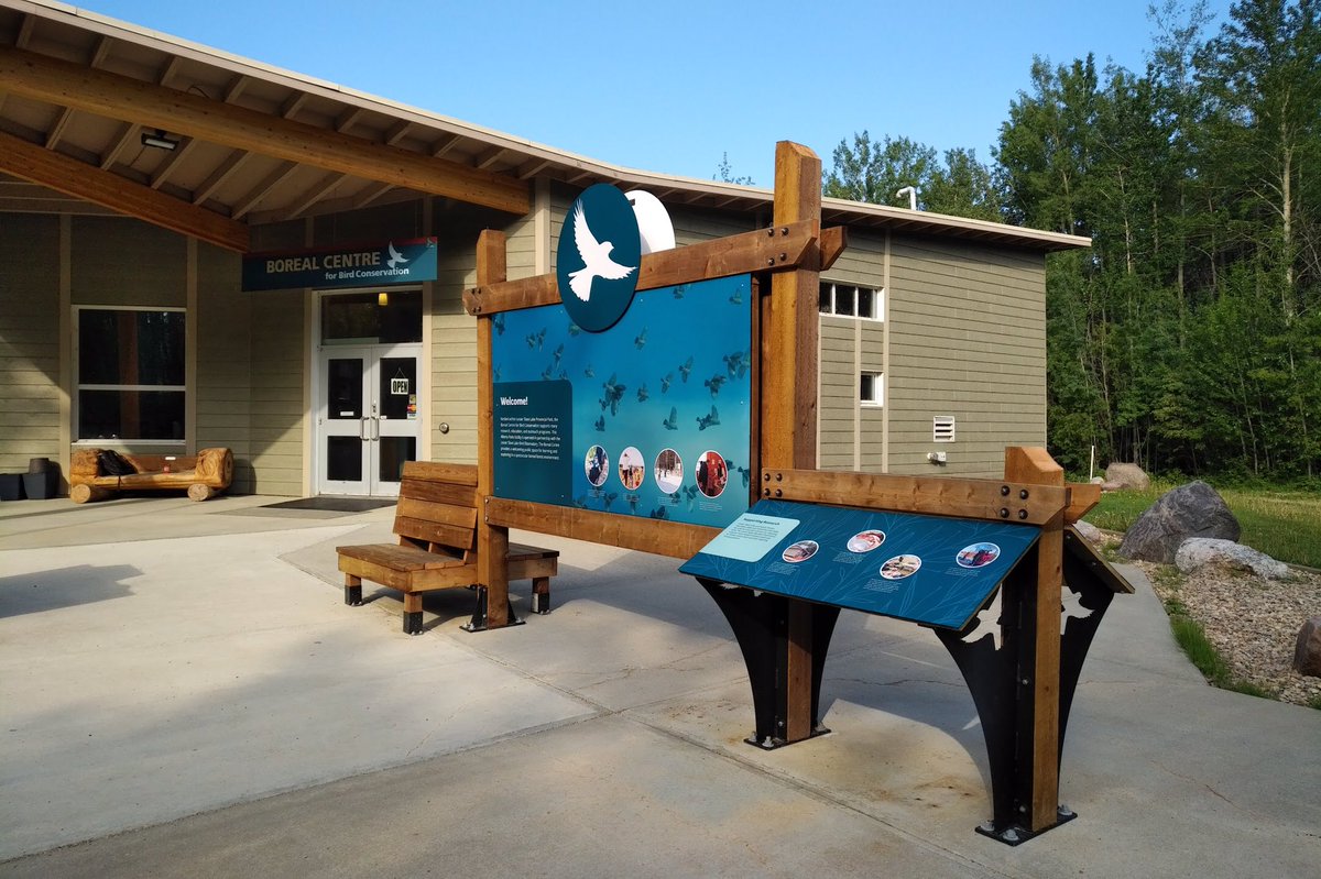 skyline_at's tweet photo. #tbt to the Boreal Centre for Bird Conservation (BCBC) educational and interpretative experience.  #throwbackthursday #exhibits #design #mediaproduction #installation #atlanticcanada #signage https://t.co/vtjir2aedq