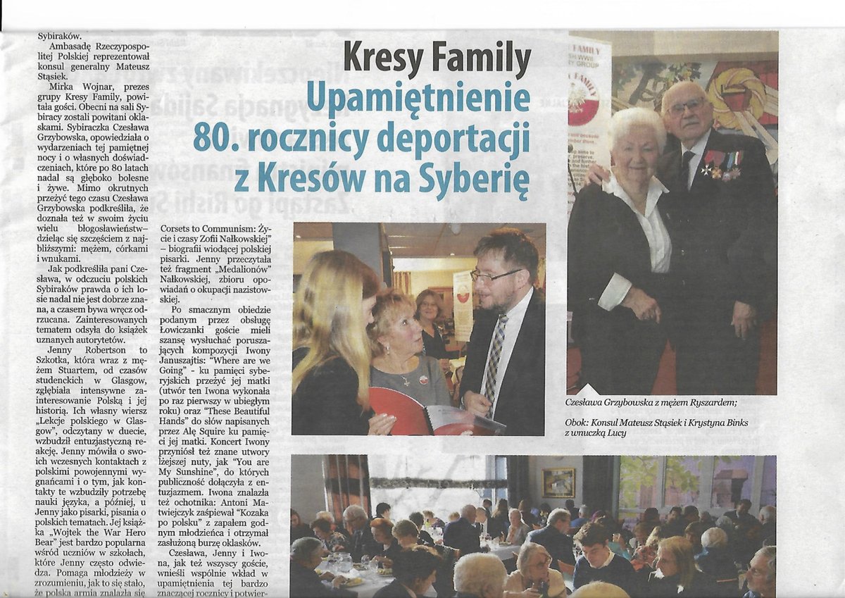 Congratulations to Lucyna (Year 13), for the recognition she gained from her EPQ based on her family history. She featured in a Polish newspaper with her Babcia, presenting her EPQ to Consul Mateusz Stąsiek. We are so proud of your hard work! Read more: bit.ly/SJCR_News