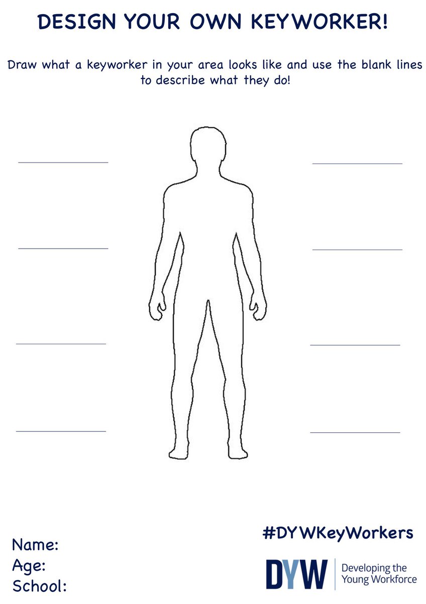 AirdrieDyw's tweet image. Get involved in the #DYWKeyWorkers campaign and help make young people more aware of the various types of jobs and the skills/qualities required.  Complete the templates provided and tag your entry using @DYWLED and @AirdrieDyw